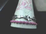 silver fleurs bracelet a